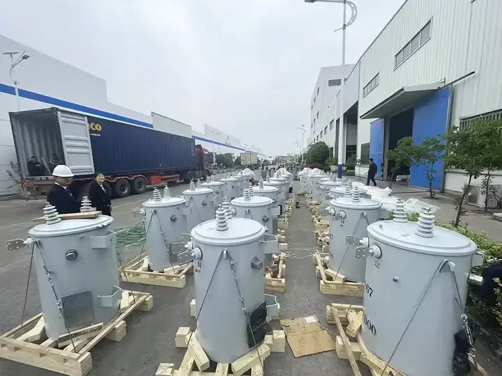Single Phase Pole Mounted Transformer 37.5KVA 19.92KV Distribution Transformers